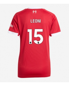 Billige Fotballdrakt Liverpool Giovanni Leoni #15 Replika Hjemmedrakt Dame 2025-26 Kortermet Billige Fotballdrakt Liverpool Giovanni Leoni #15 Replika Hjemmedrakt Dame 2025-26 Kortermet